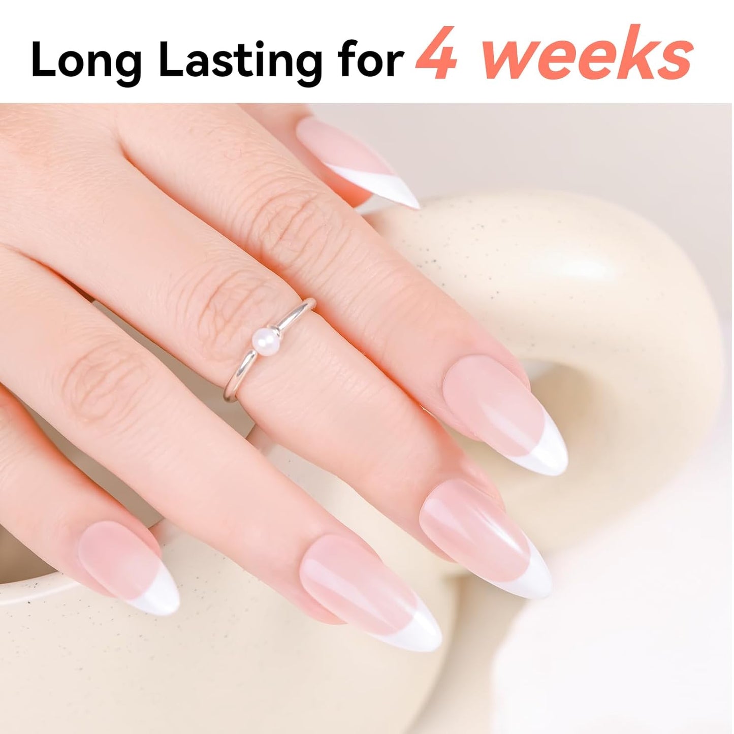 Makartt Rubber Base Gel Polish: Natural Nude Fall Winter 8ML Soak Off UV LED Foundation Gel for Salon DIY Nail Art Designs Home(Sun-Kissed Sands)