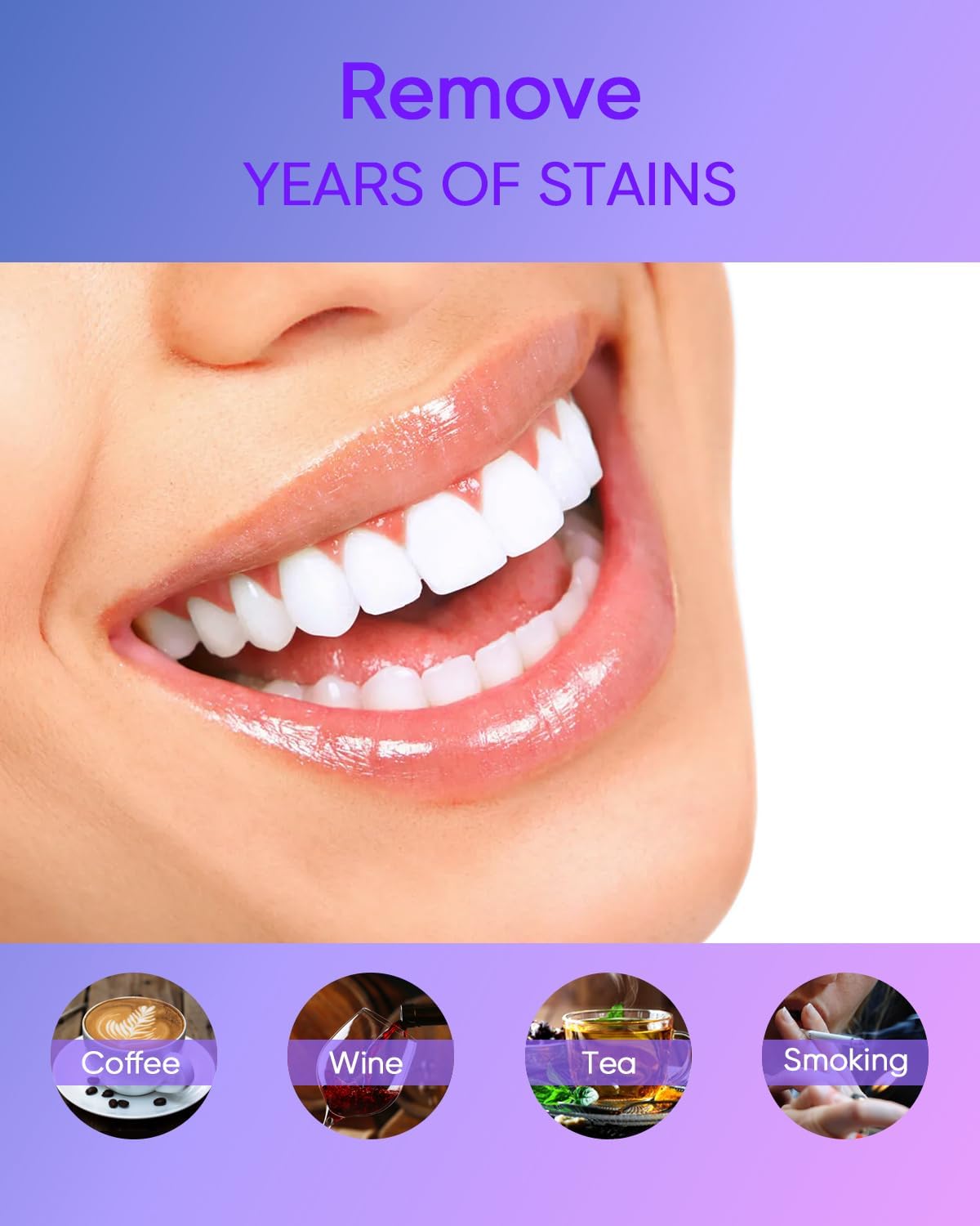 MySmile 4Pcs 35% Non-Sensitive Teeth Whitening Gel Refill Pack Kit for Whitening Teeth - Effective Painless Carbamide Peroxide Enamel Safety Mint Flavor Teeth Whitener(Not Include LED Mouth Tray)