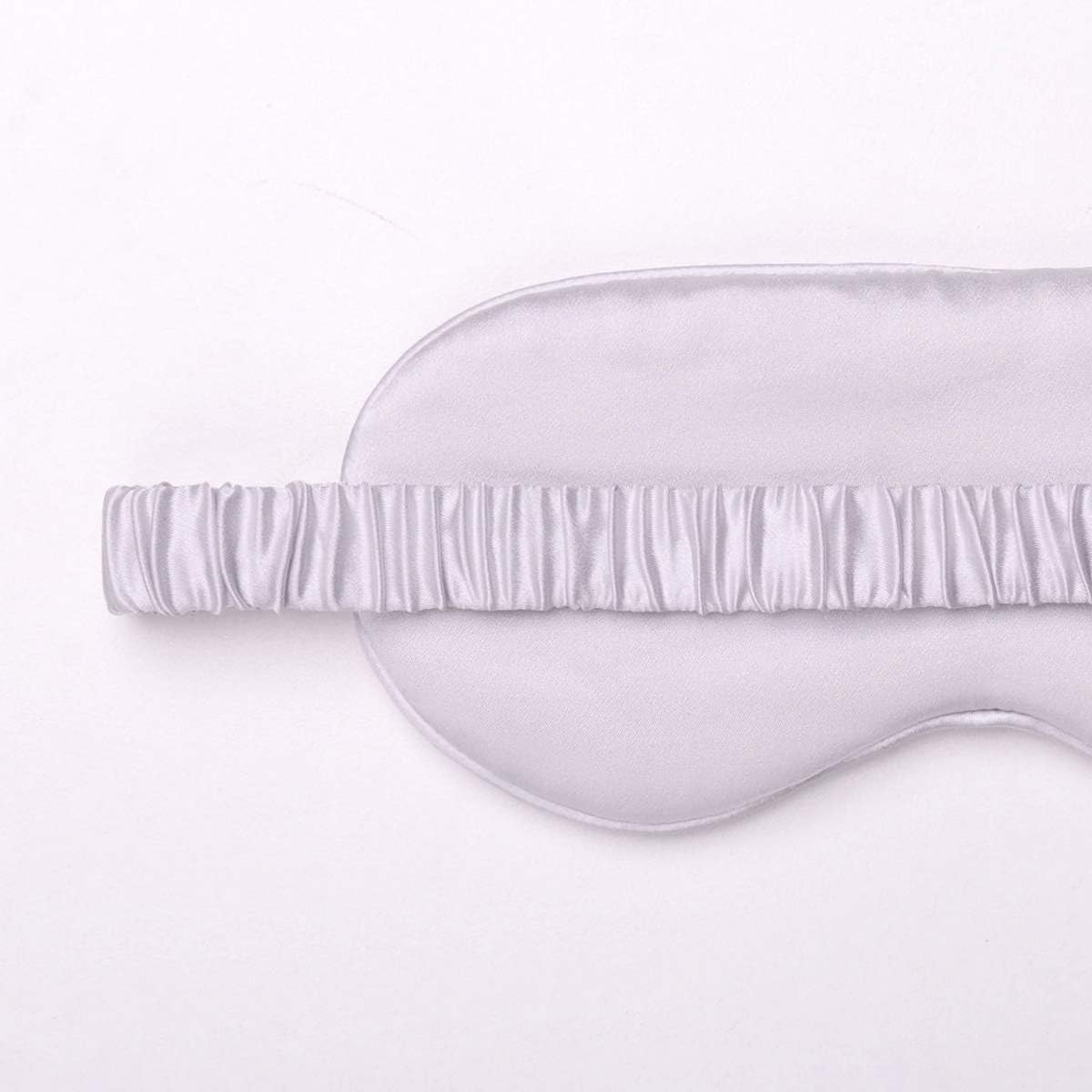 Silk Sleep Mask Light Blocking Luxury 100% Mulberry 19mm Silk Eye Mask Eye Cover Blindfold Ultra Soft Light & Comfy Anti Aging Skin Care with Travel Bag Gift Package