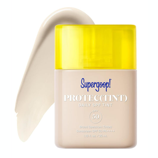 Supergoop! Protec(tint) Daily Skin Tint SPF 50 - 10N - Light, Buildable Coverage for Immediately Smooth, Even-Looking Skin - Natural Finish
