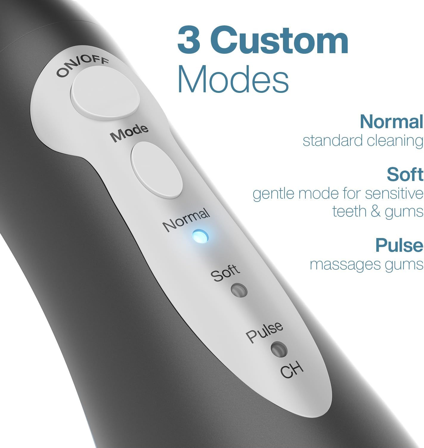 AquaSonic Water Flosser - Cordless Rechargeable Water Flossers for Teeth Cleaning - Waterproof Aqua Flosser, Portable Oral Irrigator for Dental Cleaning with 5 Jet Tips – Braces Home Travel