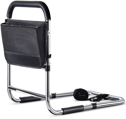 Medical king Bed Assist Rail Without Legs Bed Assist Rails for Seniors ASTM Approved Bed Assist bar with Storage Pocket Easy to get in or Out of Bed Safely with Floor Support