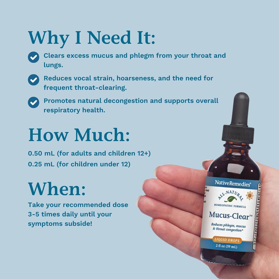 NativeRemedies Mucus-Clear