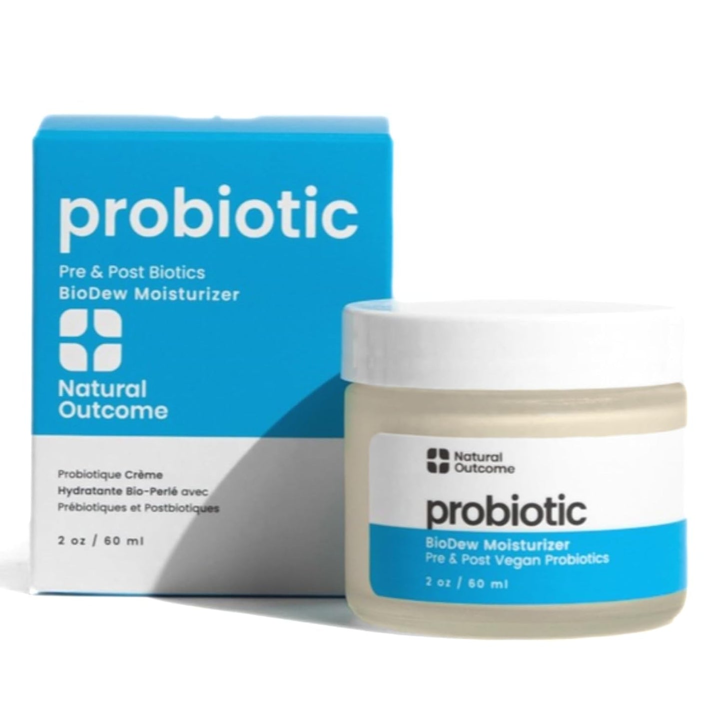 Pro Biotic Moisturizer - Probiotic Face and Skin Cream, Hydrating Vegan Bio Moisturizer, Organic, Cruelty-Free Skincare Solution for Radiant, Balanced Skin