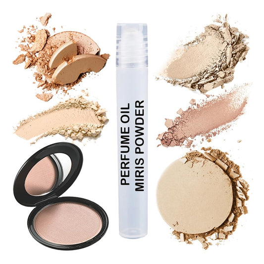 MIRIS Perfume Oil Powder, Long-Lasting Unisex Roll-On For Women and Men, Rollerball 0.34 Fl Oz / 10 ml