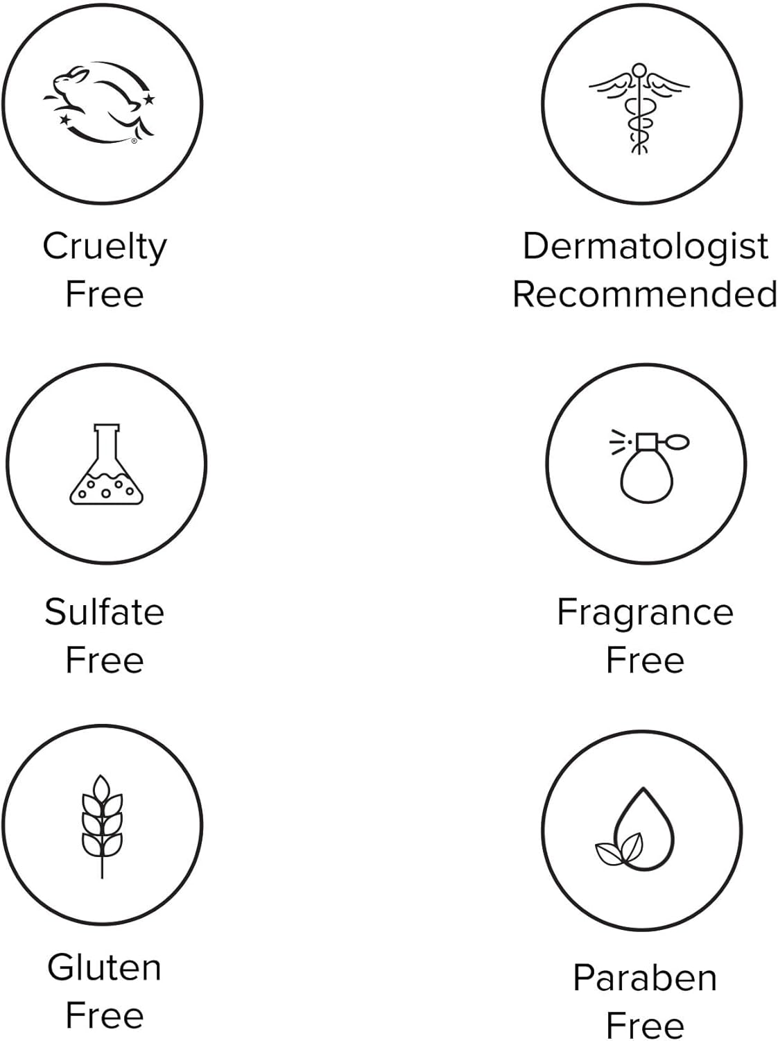 DRMTLGY Essential Facial Cleanser - Gentle Face Cleanser and Face Wash for Women and Men with Anti-Aging Peptides & Hyaluronic Acid. 6.9 fl oz, 2 Pack