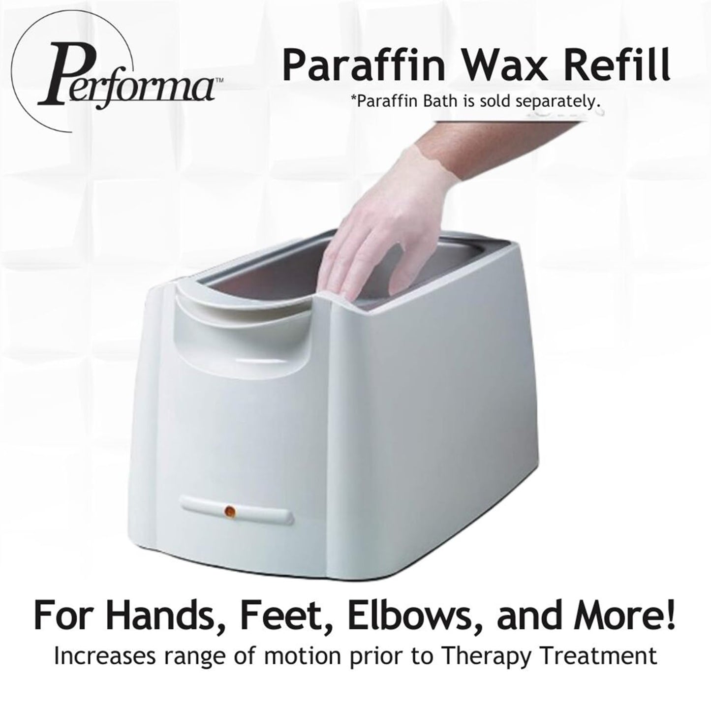 Performa 44014 Paraffin Wax Refill Wintergreen Scented Blocks, 6 Lbs, 1 Lb Blocks, Paraffin Bath Wax, Pack of 6