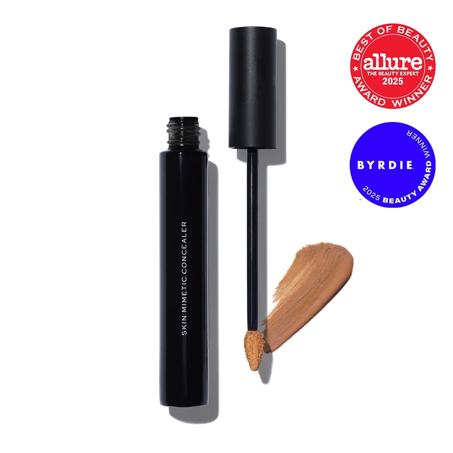 MAKE Beauty Skin Mimetic Concealer Buildable Medium Coverage Hydrating Concealer for Dark Circles Spot Concealing Brightening Crease-Free, Including Mature Skin. Radiant Finish. 13 Tan Neutral
