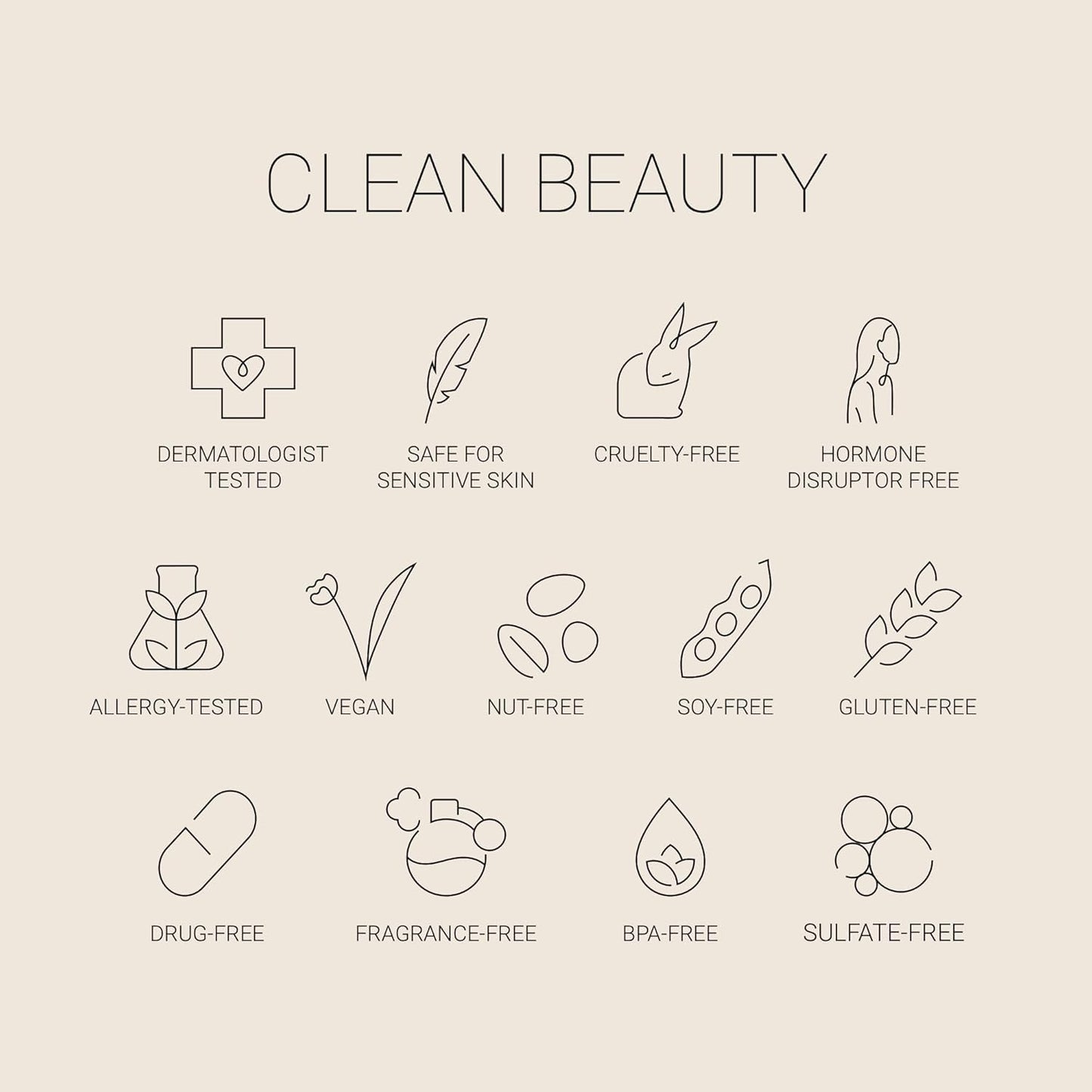 Long-Lasting Lightweight Foundation & Brush Duo | Cruelty-Free, Fragrance-Free, Buildable, Transfer-Proof Makeup (Tan)