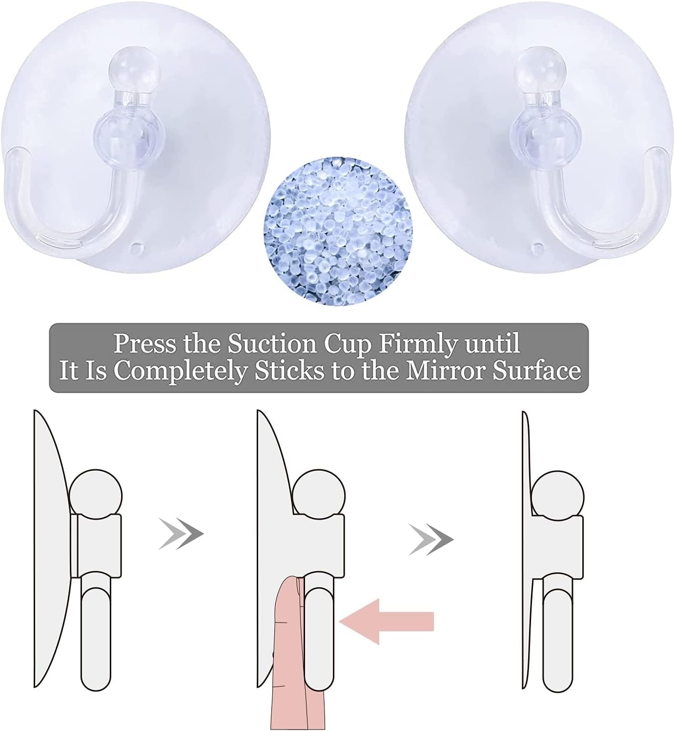 Kingsmile Beard Hair Catcher, Beard Bib Apron for Men, Beard Bib & Beard Apron, Beard Catcher with 2 Suction Cups, Hair Clippings Catcher, Shaving Apron for Shaving & Trimming, Waterproof Black