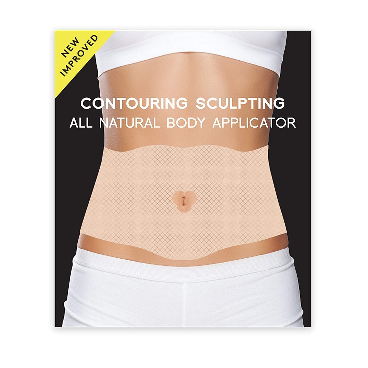 All Natural Moisturizing Body Applicator Wrap – Easy to Use Body Wrap -Anti Cellulite Solution- Firming Toning Tummy Wrap (10 Count (Pack of 1))
