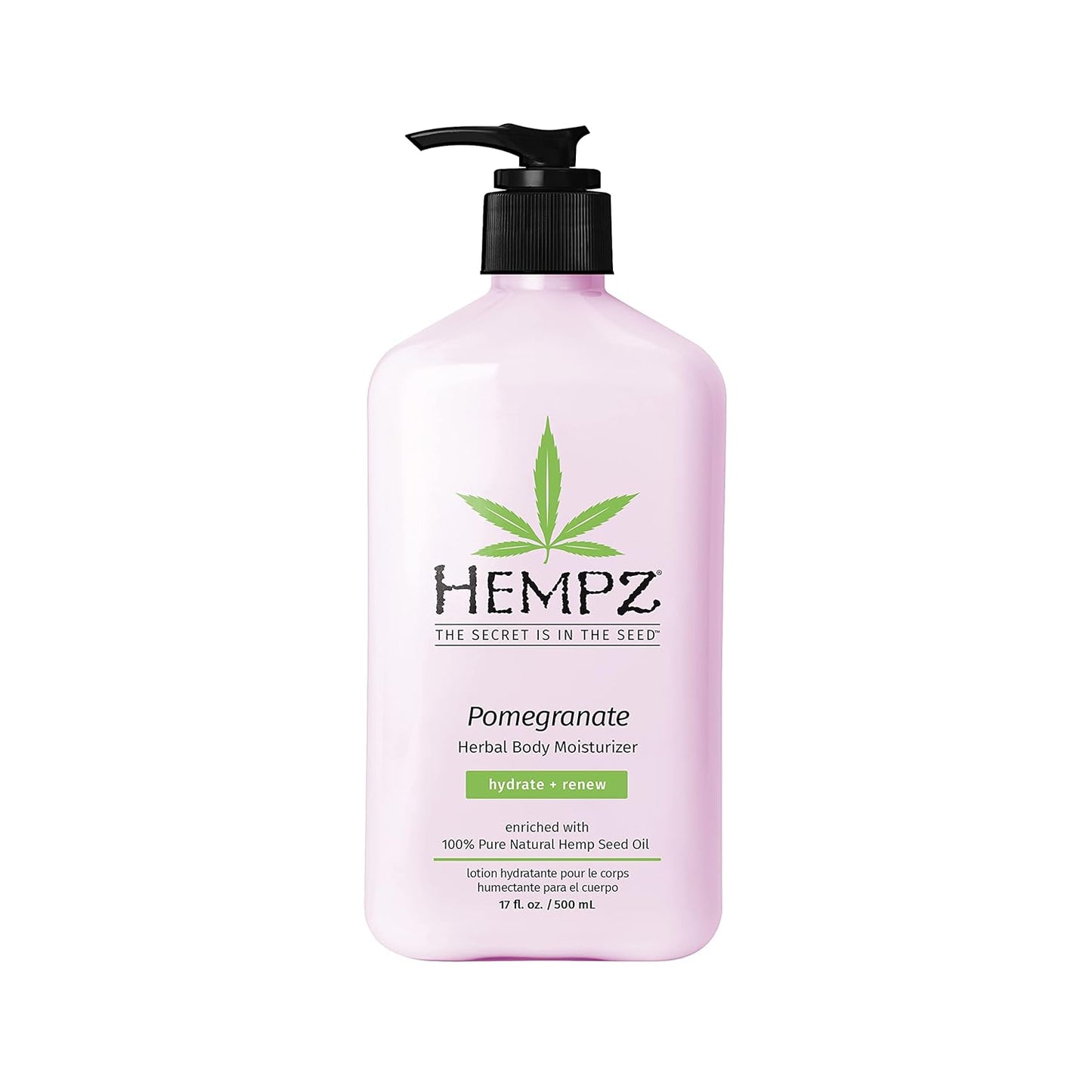 HEMPZ Body Lotion - Pomegranate - Bright Citrus - Daily Moisturizing Cream - 17oz