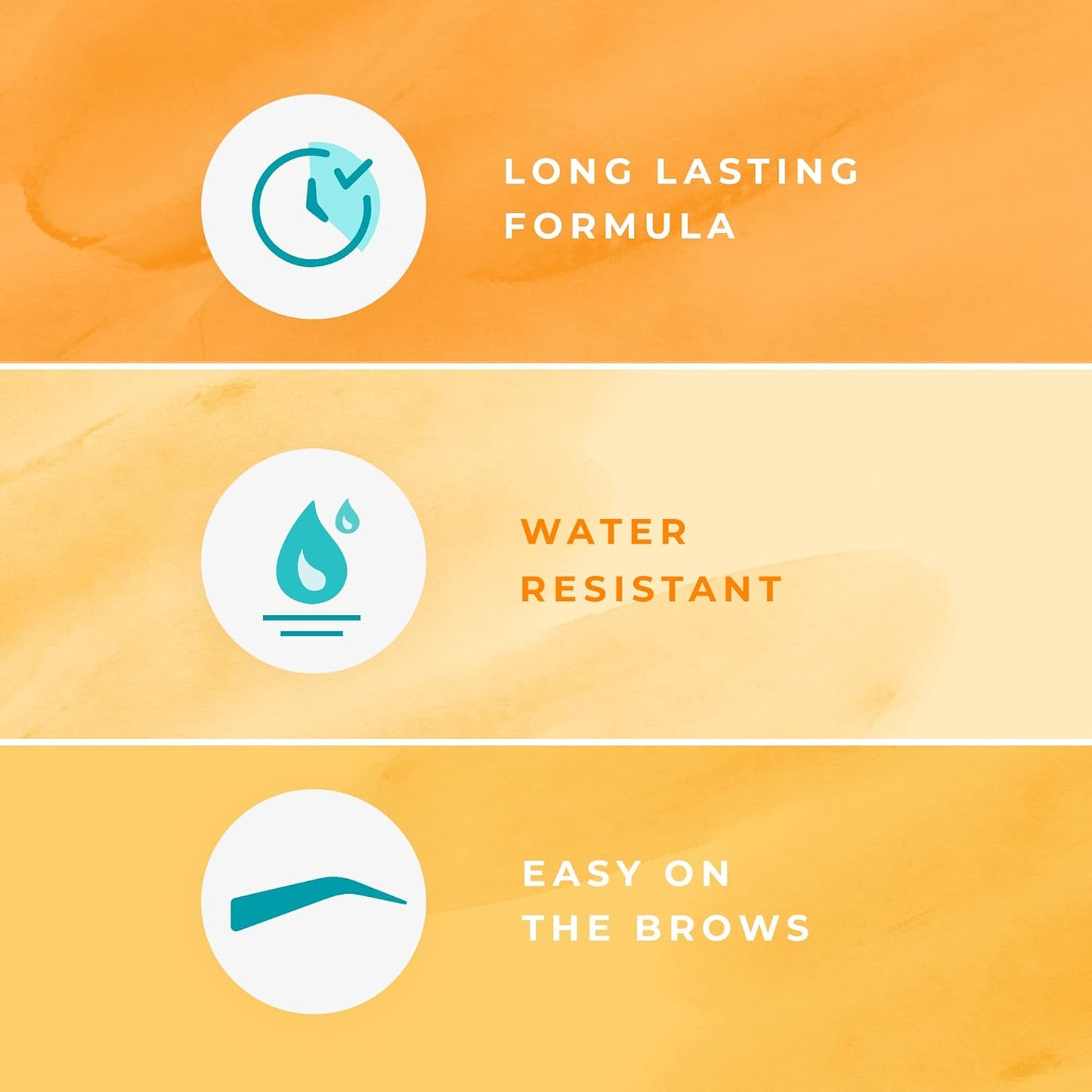 Eyebrow Color For Women, 3 Application Kit, Dark Brown