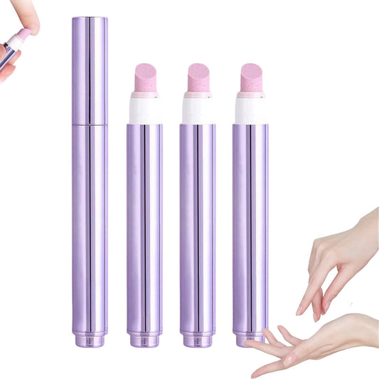 3-in-1 Cuticle Oil Pen for Nails - Nail Care Tool with Ceramic Tip, Moisturize Strengthen Brighten - Cuticle Pusher Oil for Hangnails, Dry & Damaged Nails（3pc）