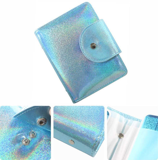 Yigo 20 Slots Image Stamper Plate Collection Laser Color Nail Art Stamp Plate Stamping Plates Cases Stamp Nail Template Organzier for 9.5X14.5CM Size Nail Art Plates (A-Light Green)