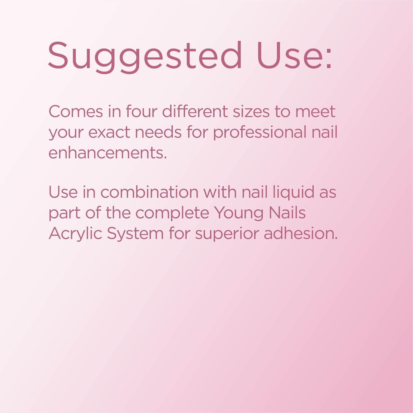 Young Nails Acrylic Core Powder - Self-Leveling Acrylic Nail Powder, Clear Nude Pink White Acrylic Powder for Nail Extenstion, Professional Grade, Superior Adhesion, Color - White, 660g