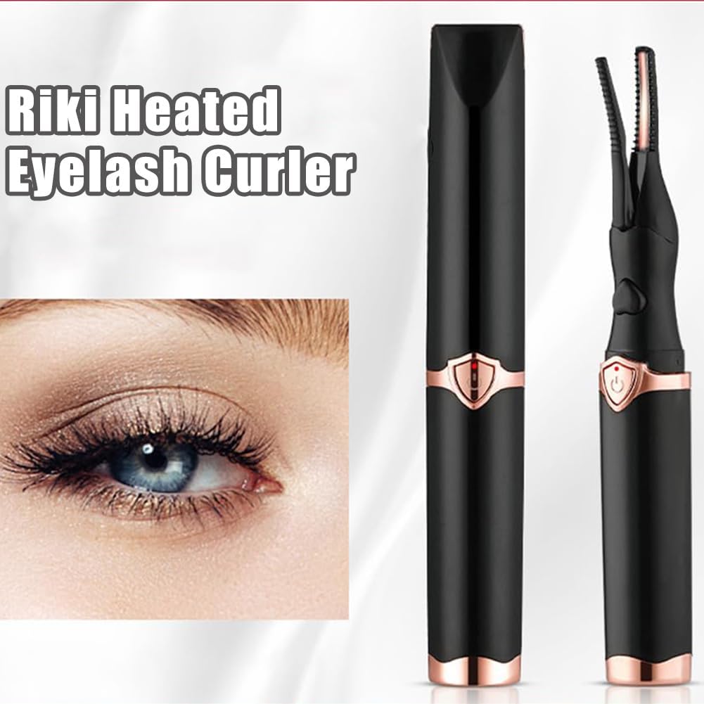 Peshoriadm Eyelash Curler, Electric Eyelash Curler Heated, 2025 New Heated Eyelash Curler with USB Charging, 3 Heat Modes and Smart Temperature Control, Natural Curling 24h Long-Lasting Curl (2Pcs-C)