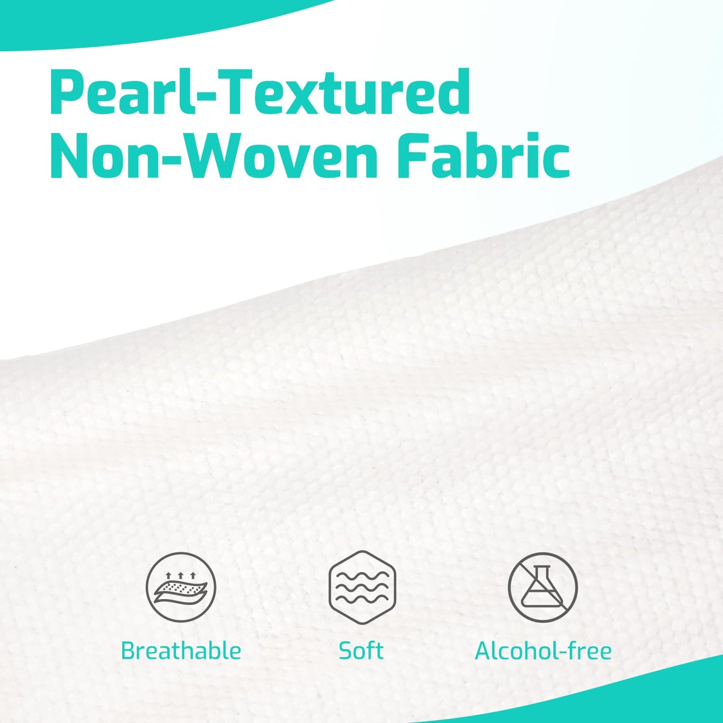 SUNKISS Trustplus Wet Wipes for Adult No Rinse, Extra Large 8”x12” Body Cleaning Washcloths for Elderly Incontinence & Cleansing, Unscented, 800 Count (16 Packs of 50)