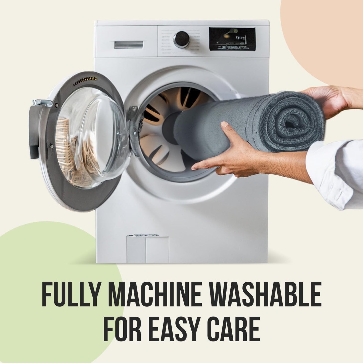 ITSOFT Memory Foam Bath Mat 31x20, Non Slip, Machine Washable, Quick Dry & Absorbent Rugs, Bath Mats for Bathroom Floor, Tub & Shower, Bathroom Rug, Charcoal Gray