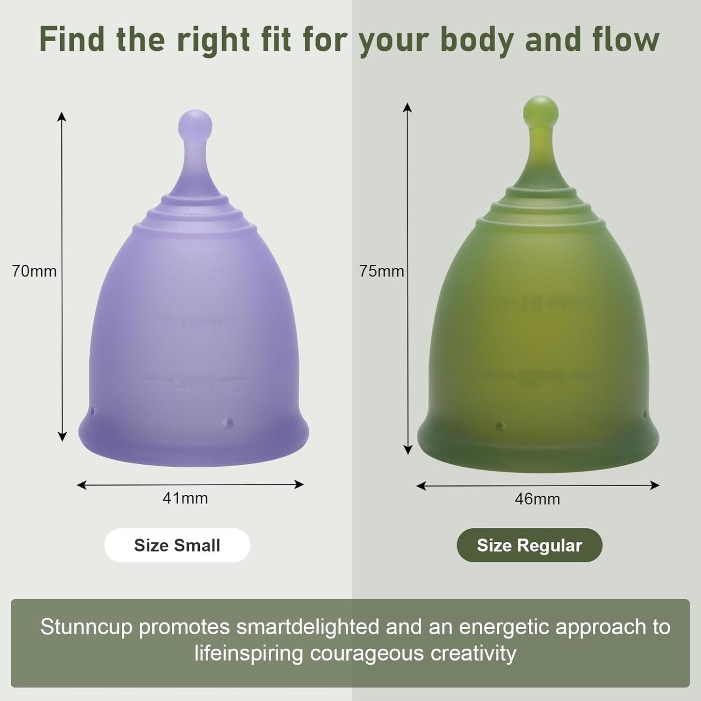 Menstrual Cups Steamer Kit with 2 Reusable Period Cup (Regular & Small) 3 Mins Quick Clean, Automatic Timing, Compact Travel Design for Menstrual Cup & Disc