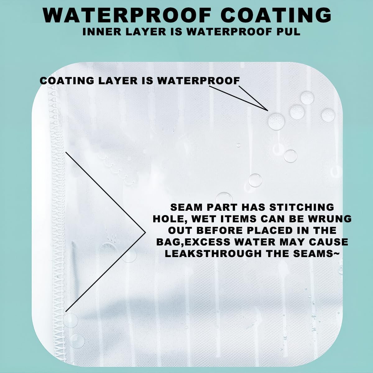 2Pcs Bunny Wet Bag 12x10 Inch, Rabbit Waterproof Reusable Wet Dry Bags, Floral Washable Travel Laundry Bags for Swimsuit Pool Beach Diapers Dirty Yoga Gym Clothes, Flowers Gifts for Women Friend