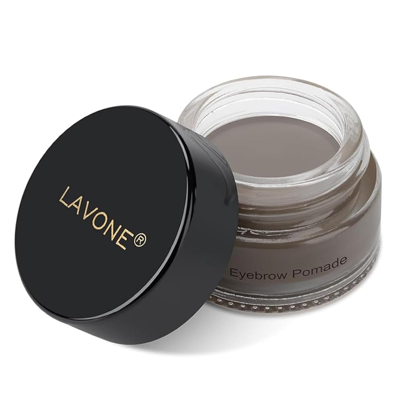 Eyebrow Pomade - Waterproof Brow Pomade for Long-lasting Results,Smudge Proof and Sweat Resistant Formula,Natural Eyebrow Makeup for All Skin Types and Tones - Grey