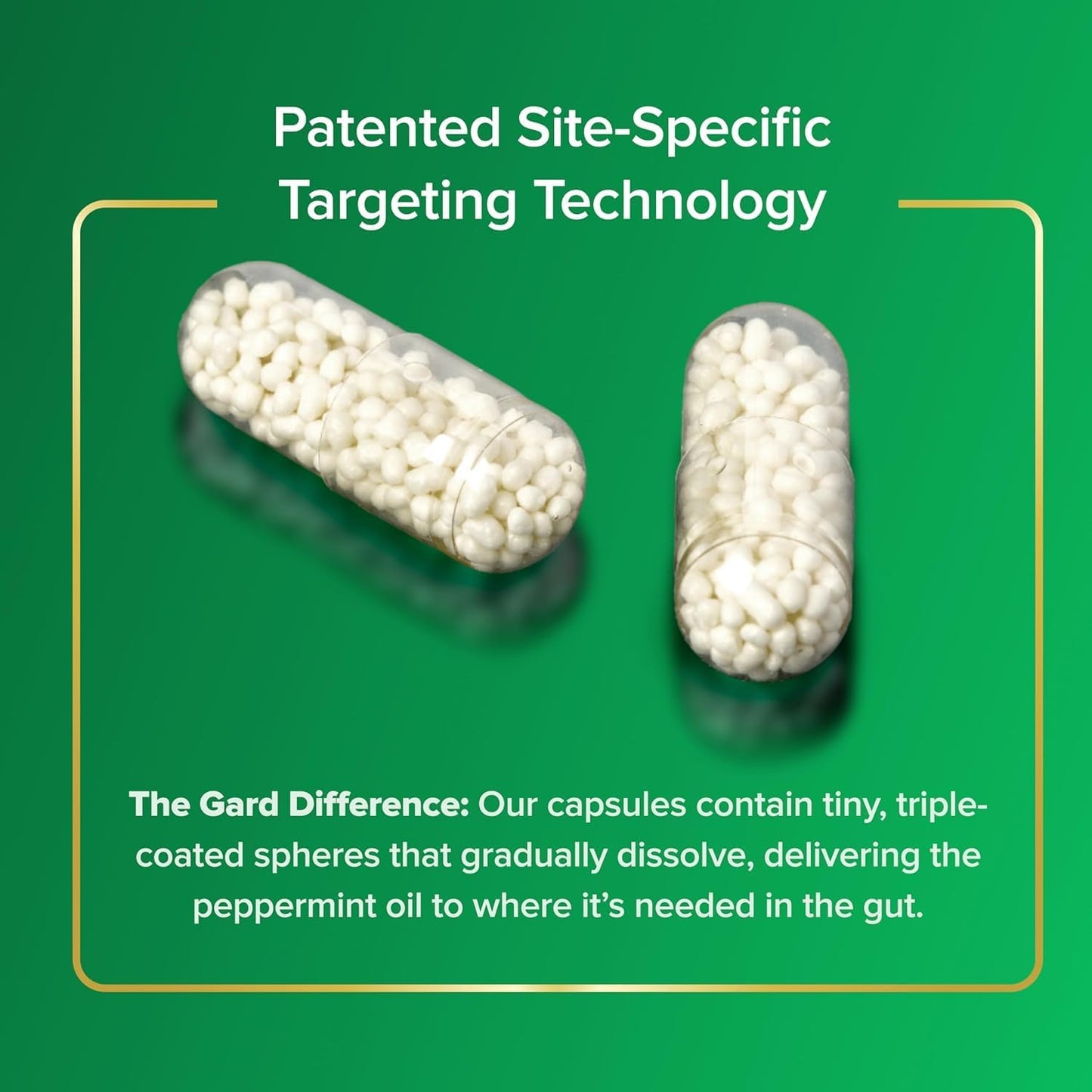 IBgard Gut Health Supplement, Peppermint Oil Capsules for Abdominal Comfort, 96 Capsules