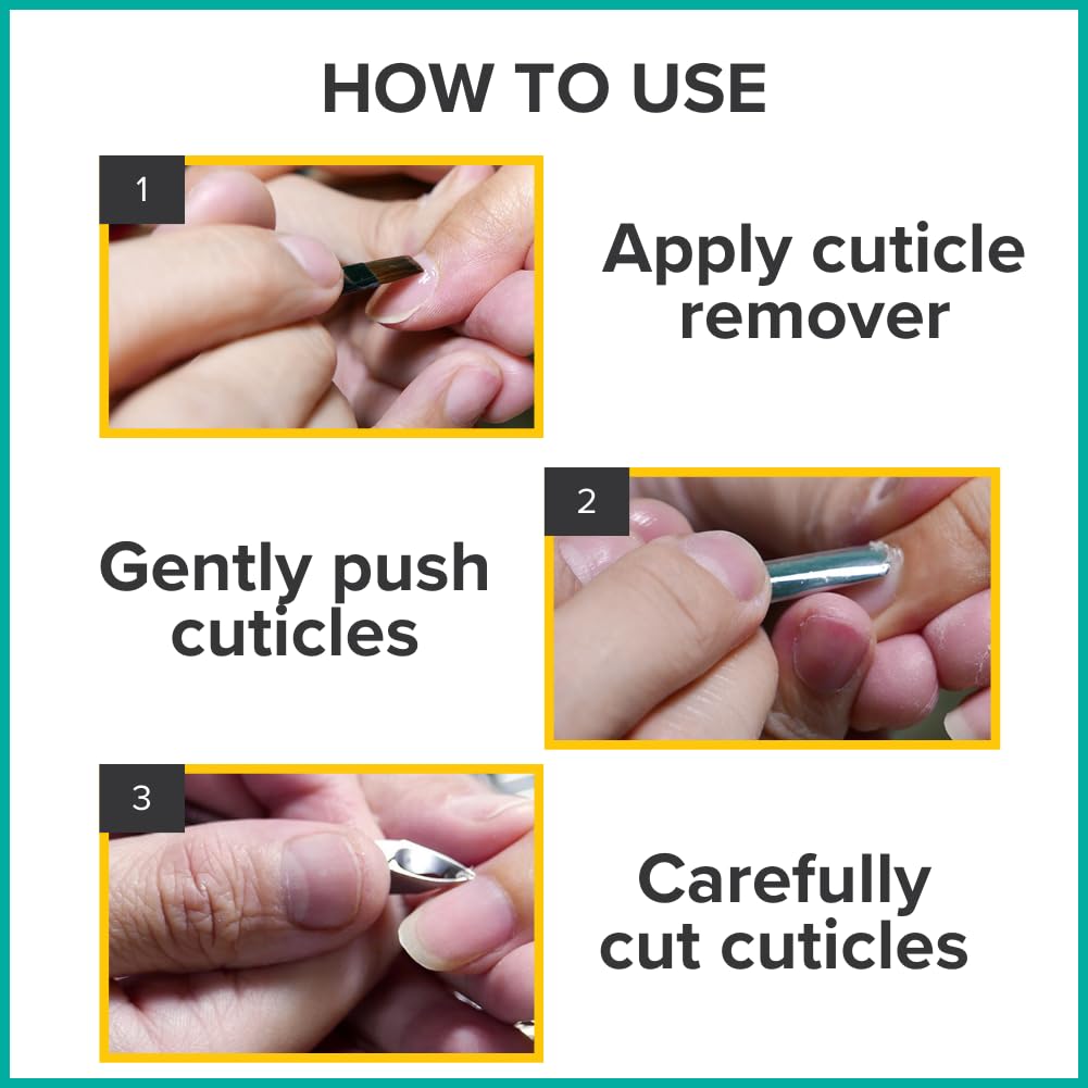 Rui Smiths Carbon Steel Cuticle Nippers - Professional Carbon Steel French Handle - 6mm Jaw, Single Spring