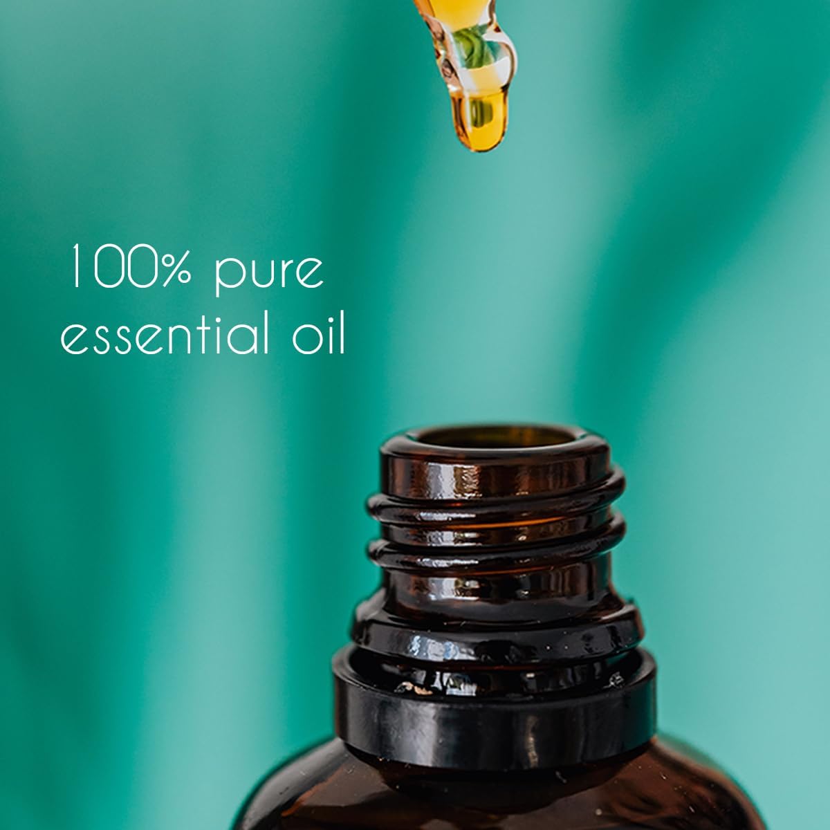 GreenHealth Cedarwood Essential Oil 16 fl oz (473 mL) – 100% Pure & Natural – Bulk Size for DIY, Aromatherapy & More – Amber Glass Bottle