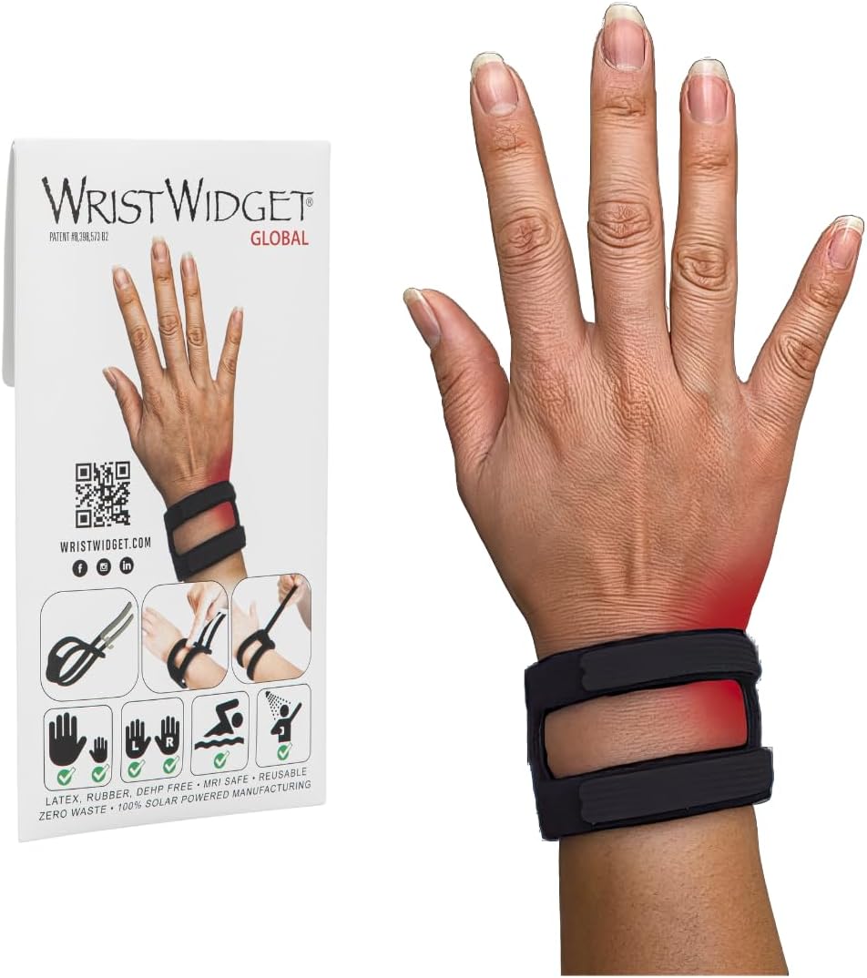 WristWidget® Wrist Brace for TFCC Tears, One Size fits most. For Left and Right Wrists, Support for Weight Bearing Strain, Exercise