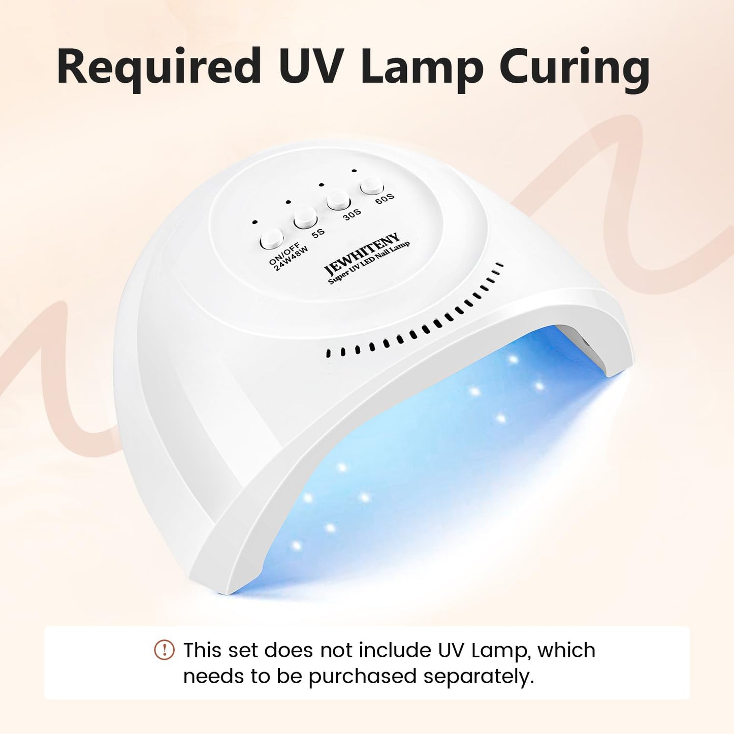 JEWHITENY Poly Extension Gel Nail Set Clear White Pink Poly Nail Gel With Slip Solution Base Coat Top Coat French Manicure for Finger Art and Home DIY Need U V Lamp Curing