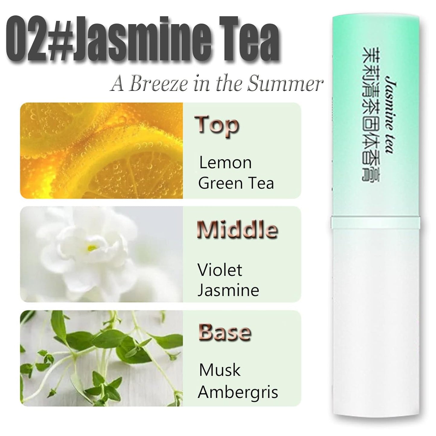 4PCS Solid Balm Sets Solid Portable Pocket Balm Perfume Perfect for Travel Use Natural Fragrance Parfum for Women, ALCOHOL-FREE