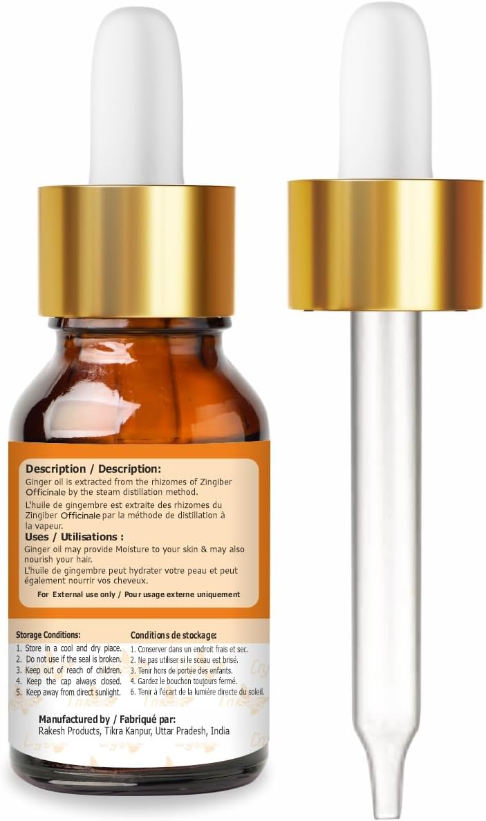 Crysalis Oil - 1.01 Fl Oz (30ml) (1.014 Fl Oz, Ginger)