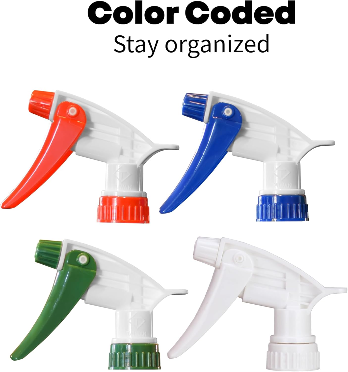 Commercial-Grade 16 oz Spray Bottles with Dilution Ratios, Ounces & Milliliters, Made in USA, Great for Cleaning, Essential Oils, Hair, Plants, BBQ (4-Pack)