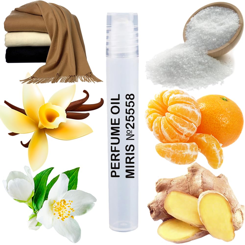 MIRIS Perfume Oil No. 25558, Inspired by Olymp, Long-Lasting Women Roll-On, Rollerball 0.34 Fl Oz / 10 ml