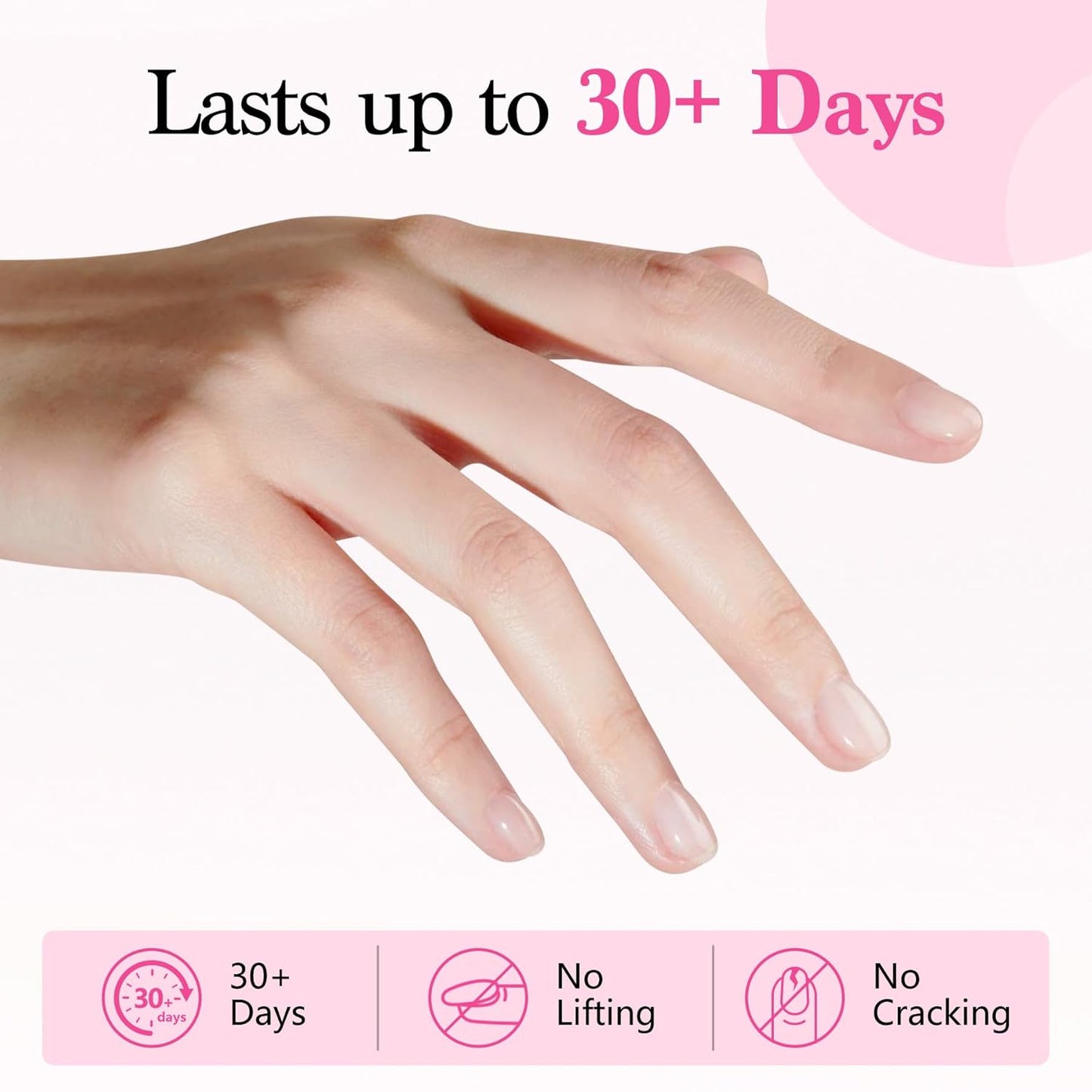 Builder Nail Gel, 7-in-One Builder for Nails Crystal Clear Strengthener Glue Apex Enhancement Extension Hard Building Gel LED Lamp Cured Rubber Base Coat for DIY Beginners& Salon Manicure 0.54 OZ