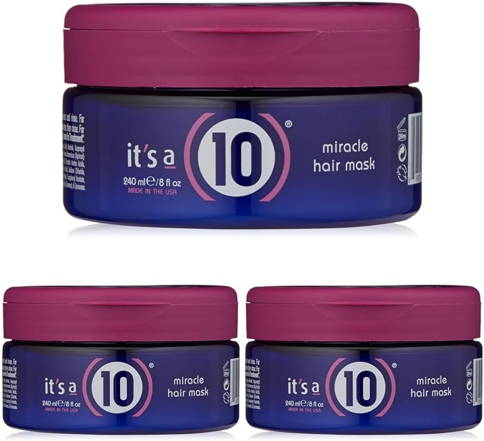 It's A 10 Haircare Miracle Hair Mask - 8 oz. - 1ct (Pack of 3)