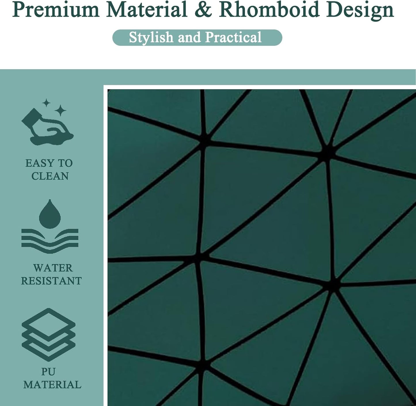 Sanitary Napkin Storage Bags Set, Portable Period Bag for Teen Girls Small Make up Bag for Purse, Portable Menstrual Pad Pouch(Large & Small Green)