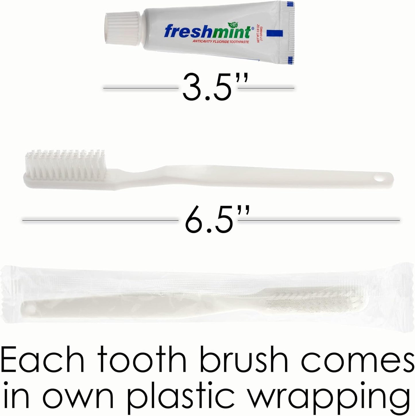 Moda West 24 Kits - Bulk Case of Wholesale Deluxe Toiletries Bathroom Essentials Men, Women, Travel, Charity, Homeless Shelters - 9 Piece Kit, Travel-Ready, Donation Ready, Essential Hygiene Products