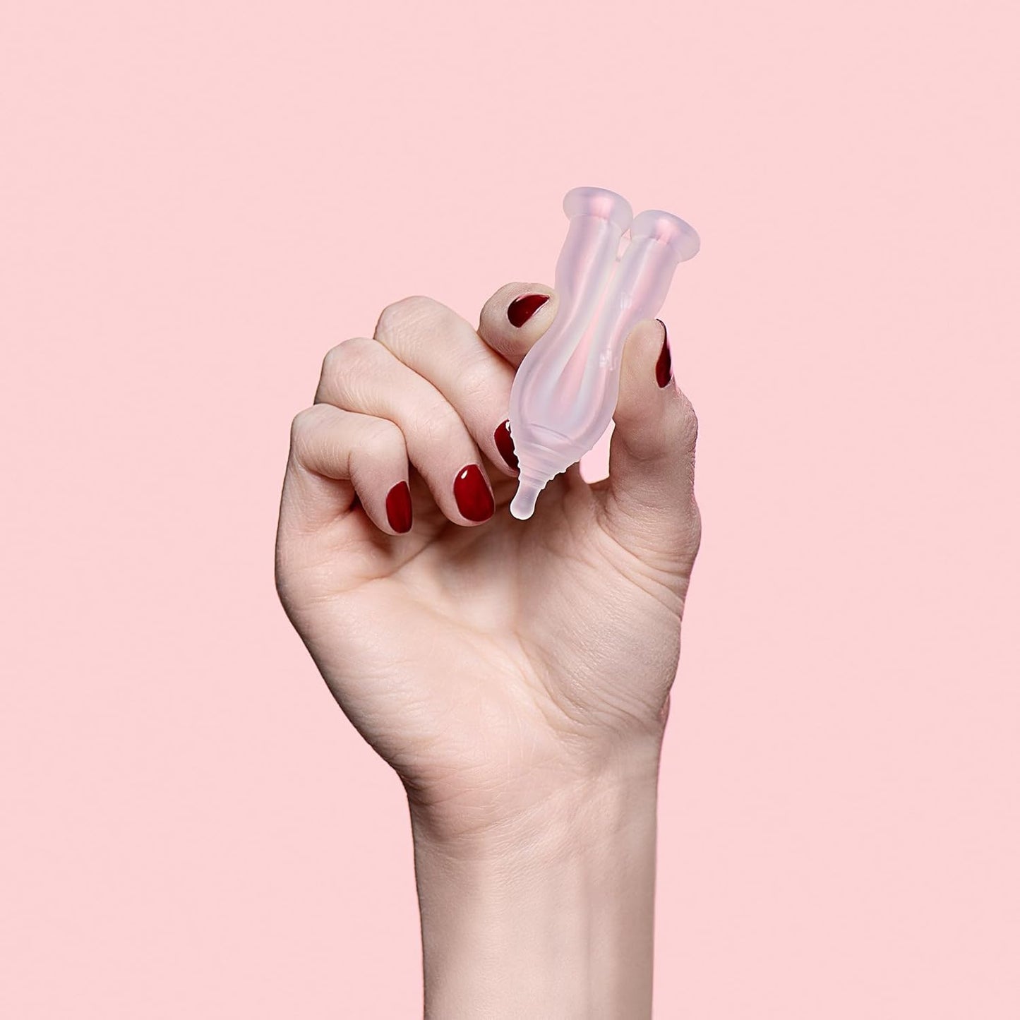 Casco Menstrual Cup & Case - Medical Grade Silicone Period Cup Made in Maine USA, Reusable Menstrual Cup. (4 Reusable Cups - Find Your Fit)