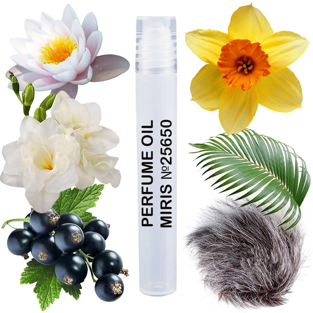 MIRIS Perfume Oil No. 25650, Inspired by Rush 2, Long-Lasting Women Roll-On, Rollerball 0.34 Fl Oz / 10 ml