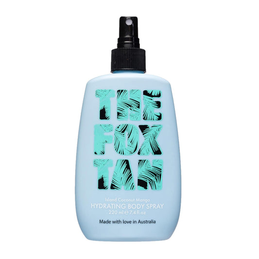 The Fox Tan Hydrating Body Spray, Long-Last Fragrance Perfume Mist, Soothing & Moisturizing, Tropical Scent, Vegan & Cruelty-Free, 220mL