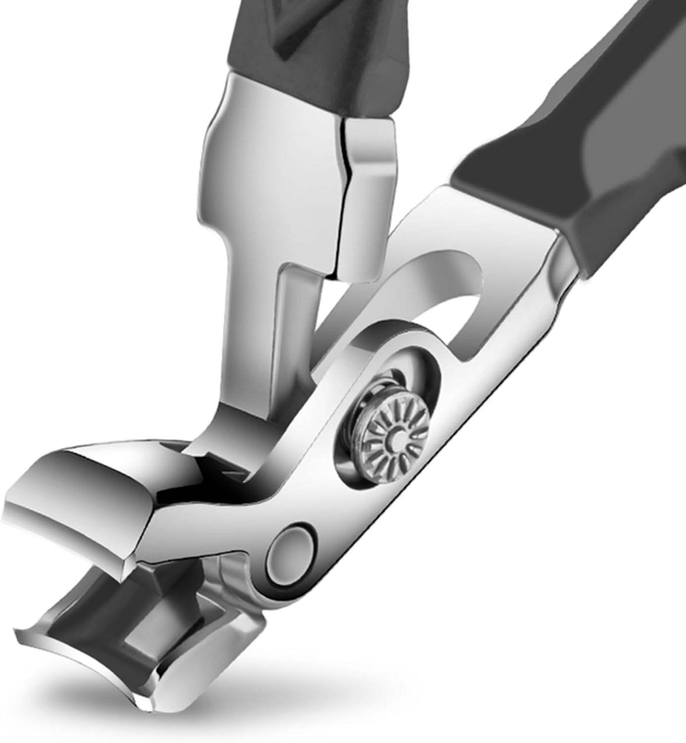 Long Handle Toenail Clippers for Seniors Thick Nails -Heavy Duty, Super Sharp & Durable Large Fingernail Toenail Clippers for Men Women, 18-Month Replacement Warranty