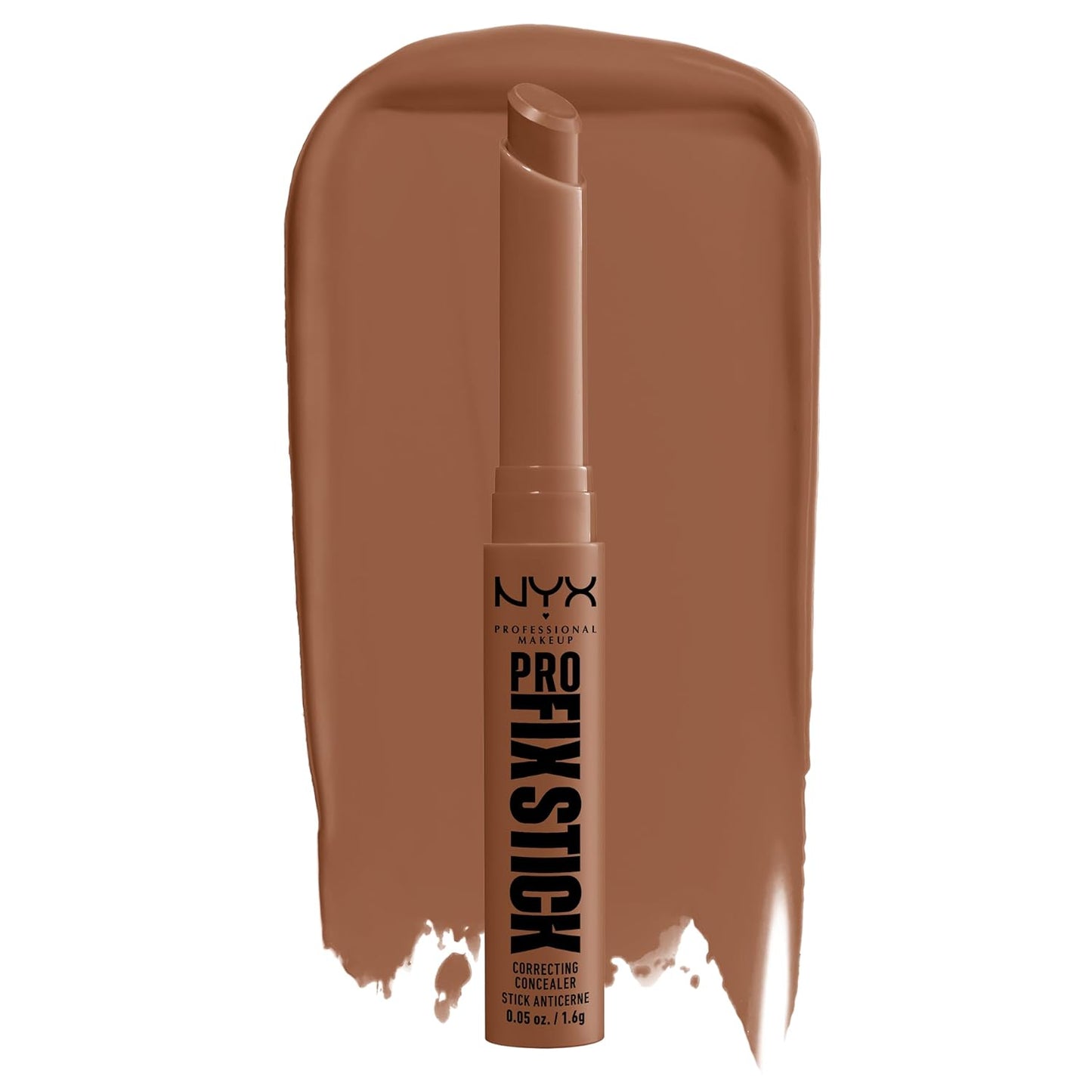 NYX PROFESSIONAL MAKEUP Pro Fix Stick Correcting Concealer, Buildable Medium Coverage Concealer Stick - Sienna