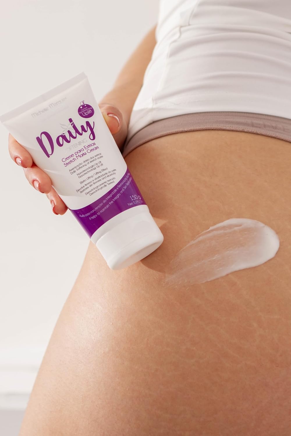 Stretch Mark Cream, Soften and Reduce the Appearance, Provides Hydration, and Improves Skin Elasticity and Texture, 5.29oz