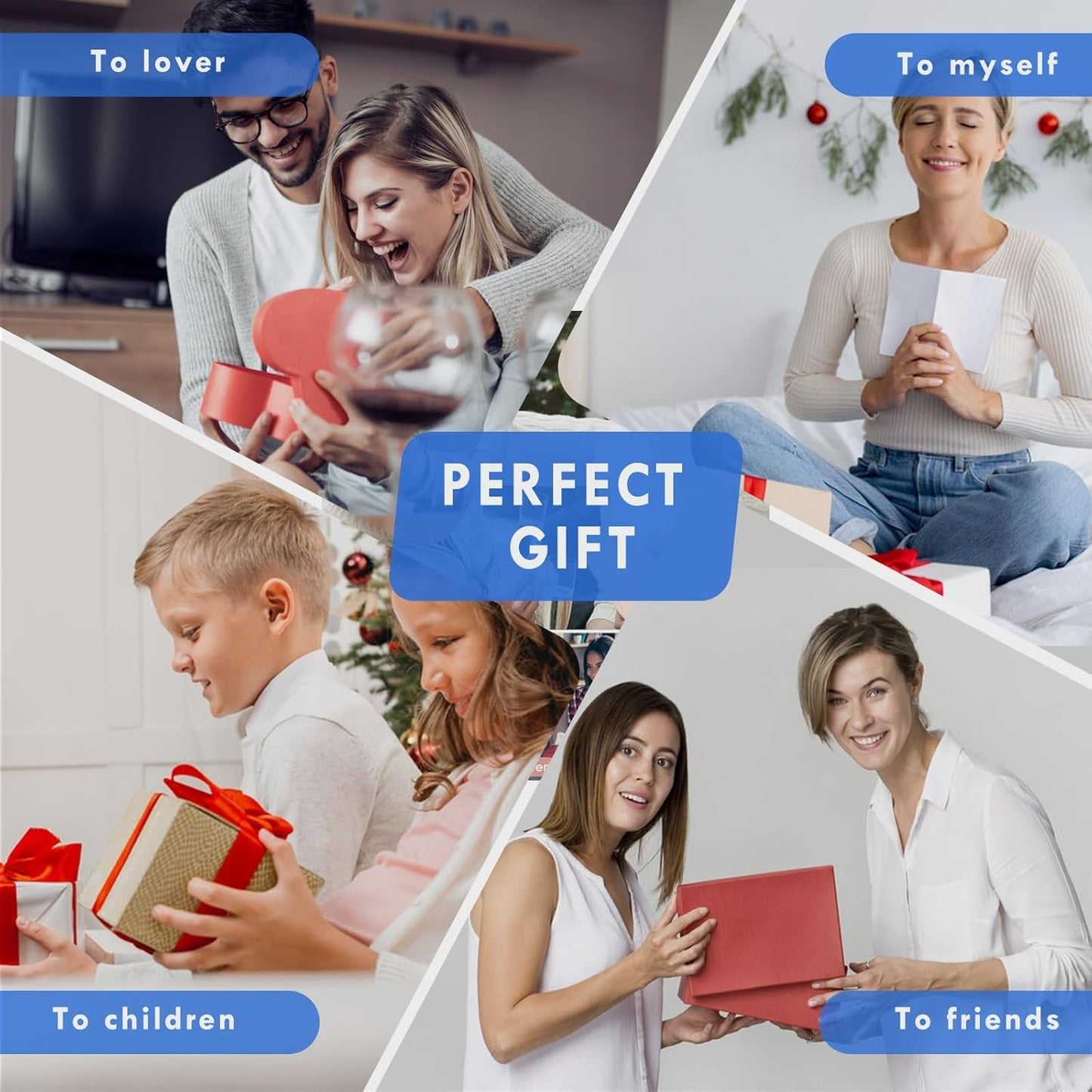 Manicure Set - 19 in 1 Professional Nail Clippers Pedicure Kit, Manicure Tool Kit, Stainless Steel Facial Grooming Set Kit, Gift Idea for Women, Men, Girls, Teens, Blue