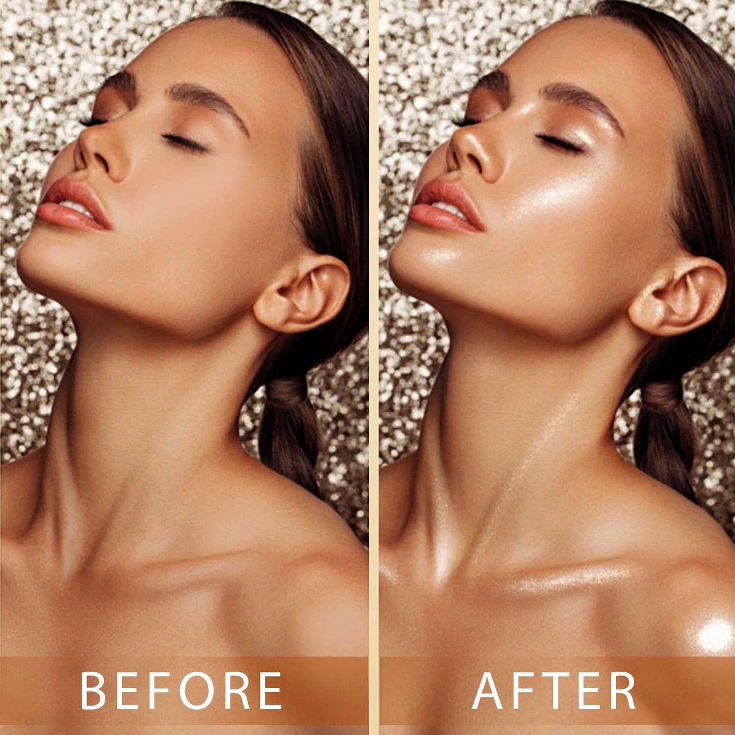 Body Shimmer Oil | Hydrating & Illuminating Highlighter for Face, Body & Hair 3.38 Fl Oz