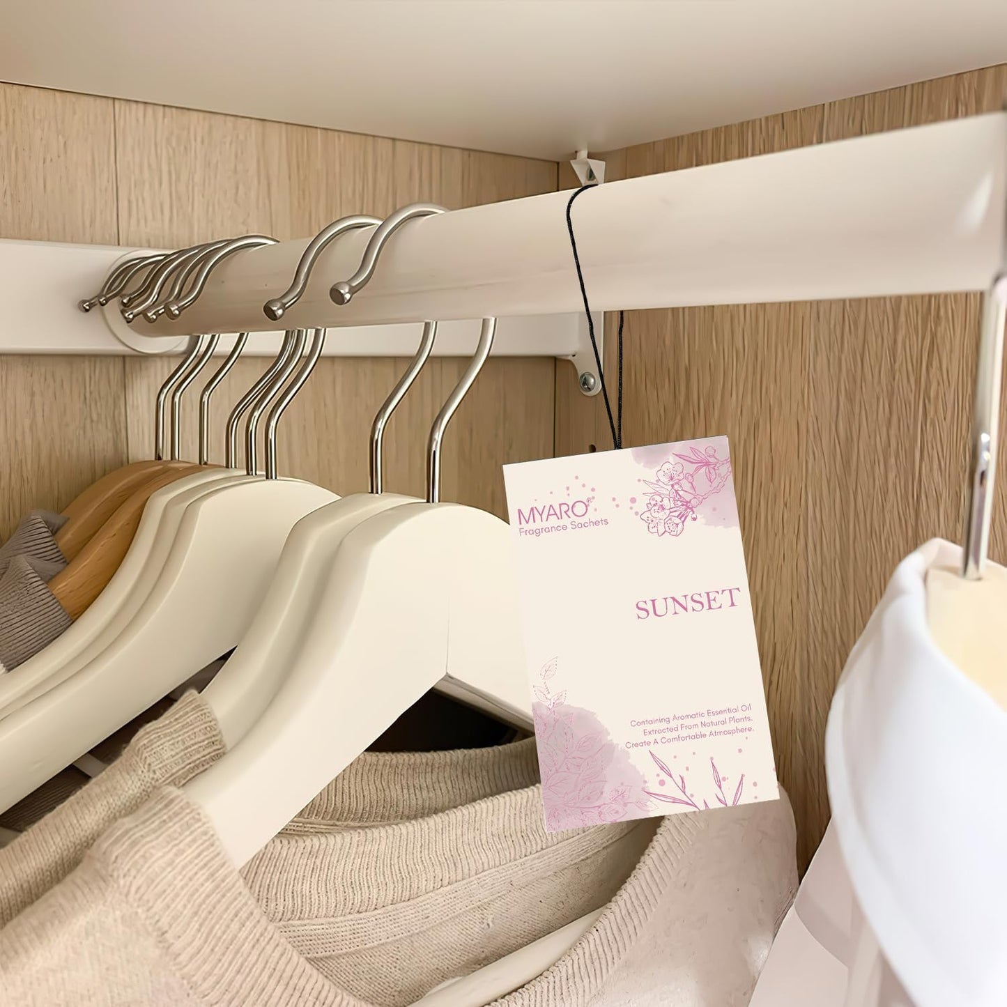 Sachets Scented for Closet and Drawer, MYARO 12 PCS Closet Odor Eliminator Air Fresheners for Home Long Lasting, Make Your House Smell Good