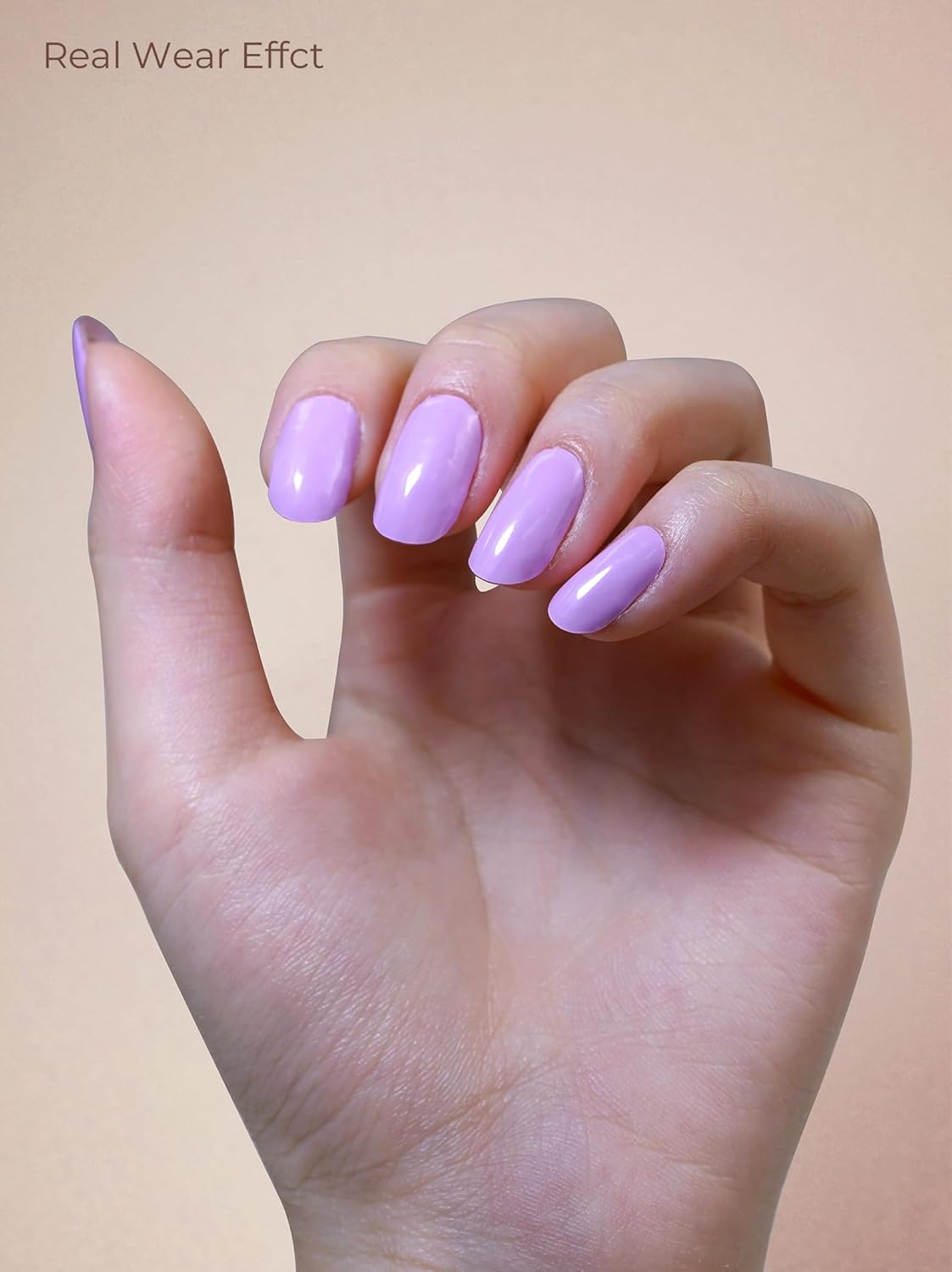 Pre Cured Gel Nail Strips - 44PCS Salon Quality Gel Nail Stickers - Long Lasting Polish Wraps for Women no UV Light Needed Easy Apply& Remove (Macaron Pink）