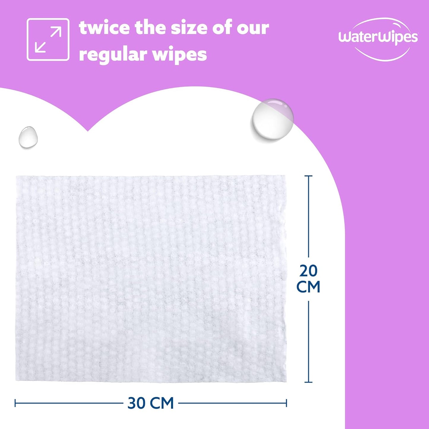 WaterWipes Sensitive+ Body & Intimate Wipes, 3-In-1 Cleans, Cares, Protects, 99.9% Water, Unscented & Hypoallergenic Hygiene Wet Wipes, Adult Care,180 Wipes (6 Packs)